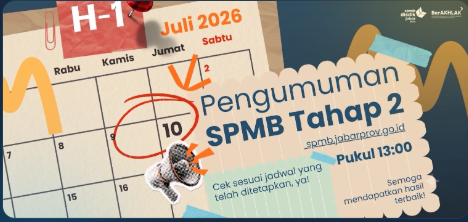 Pengumuman Hasil SPMB Tahap 2 SMA Kartika XIX-4 Cimahi Tahun Pelajaran 2026/2027